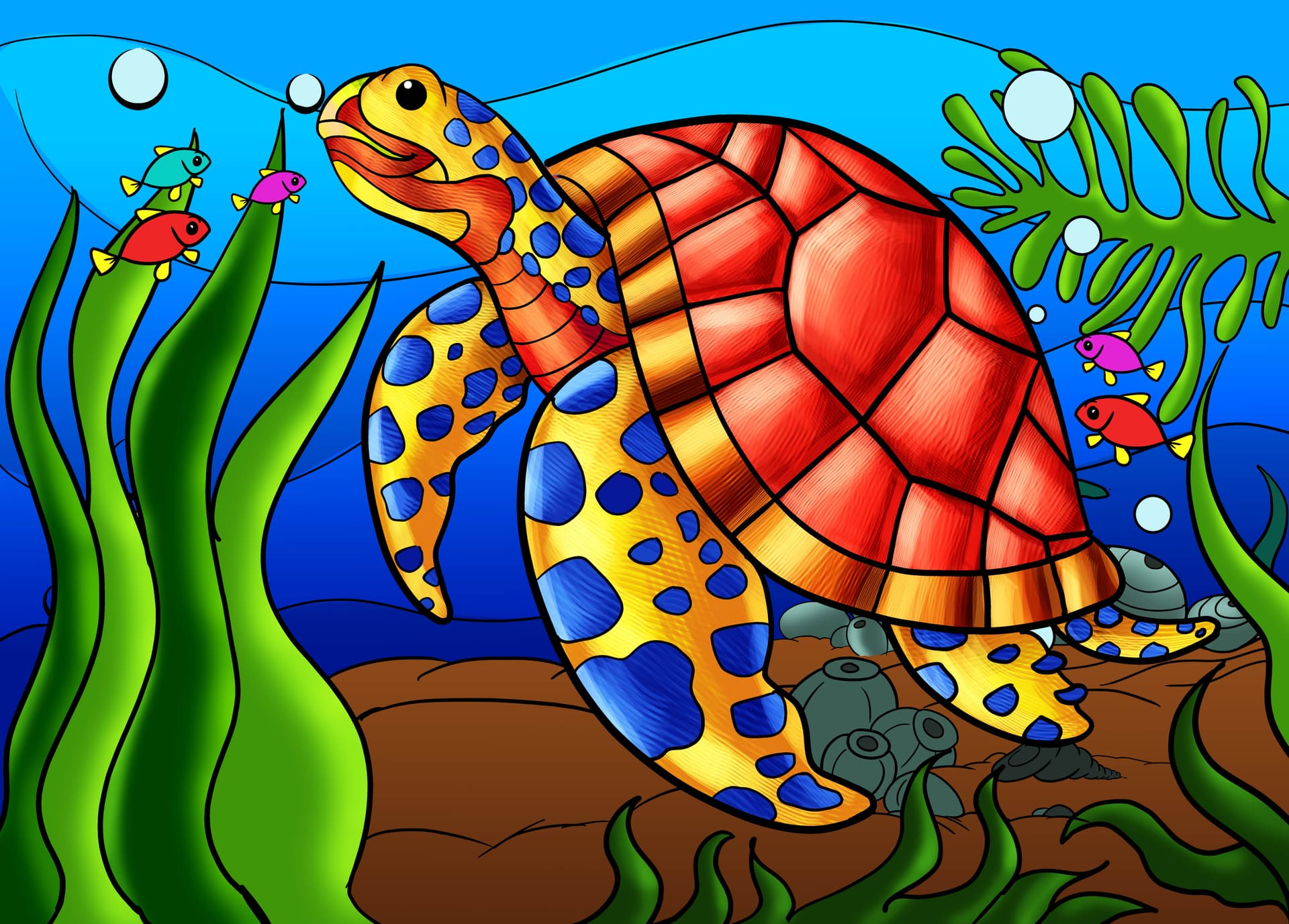 Turtle by Emberleaf Creative Studio