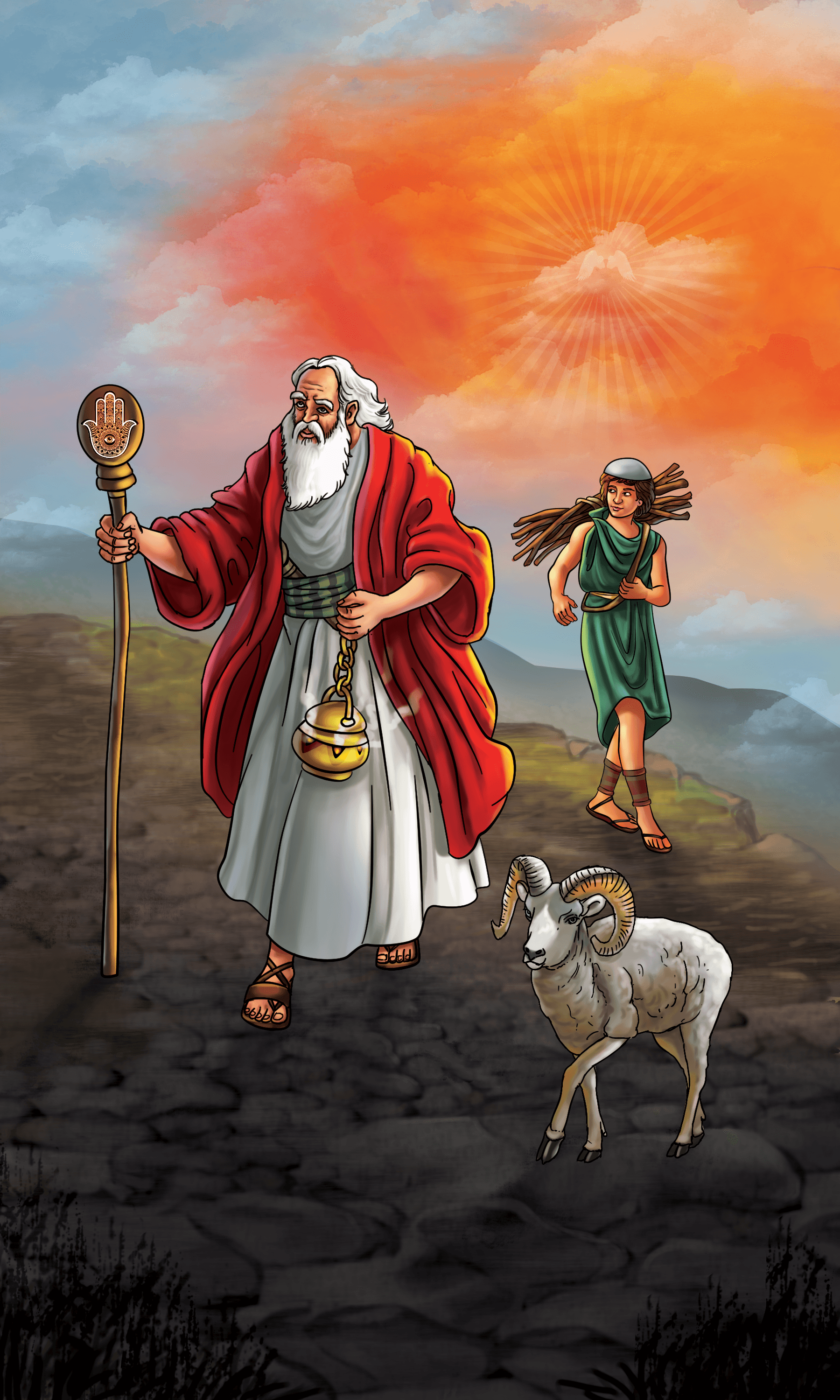 Abraham Scene by Emberleaf Creative Studio