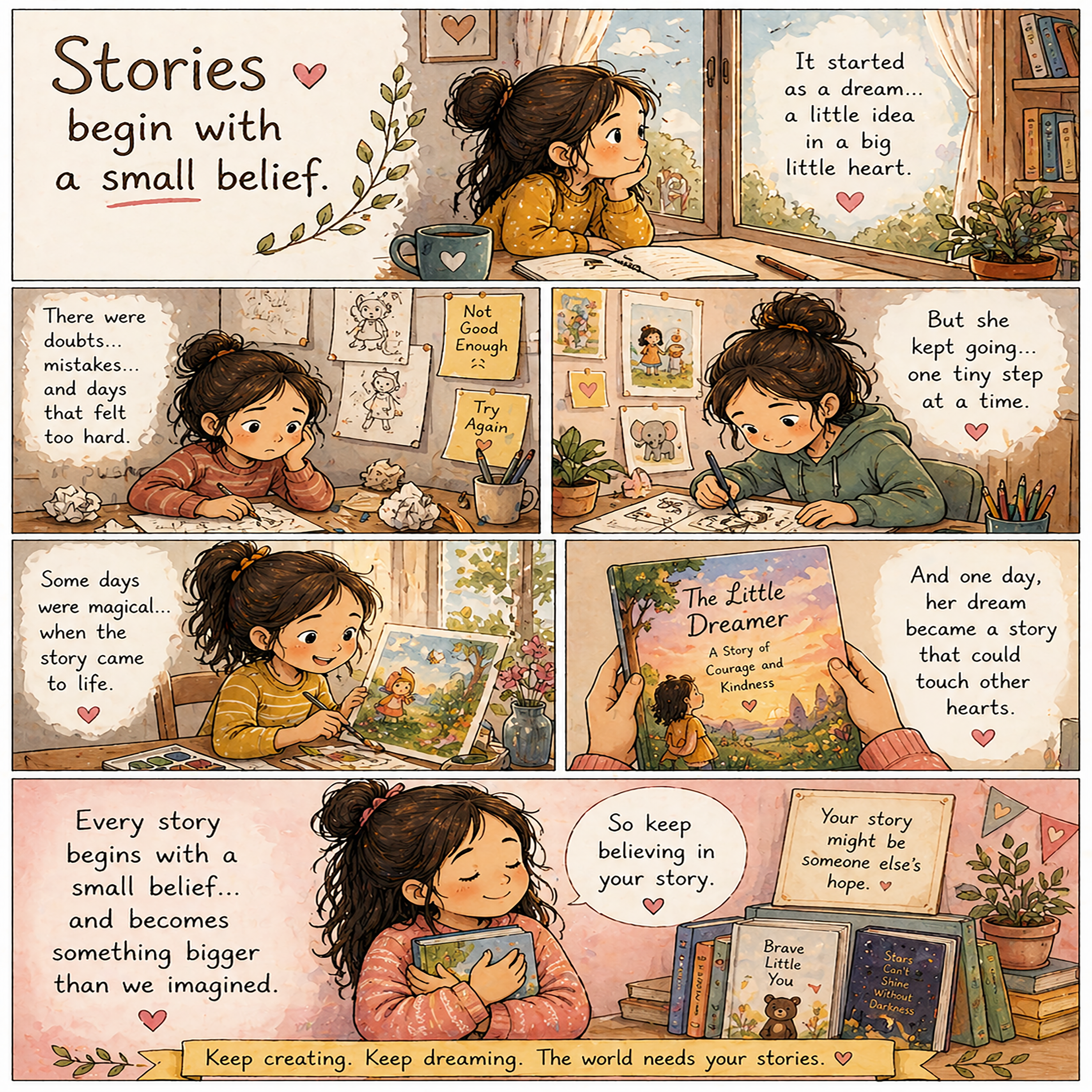 Comic Story Page by Emberleaf Creative Studio