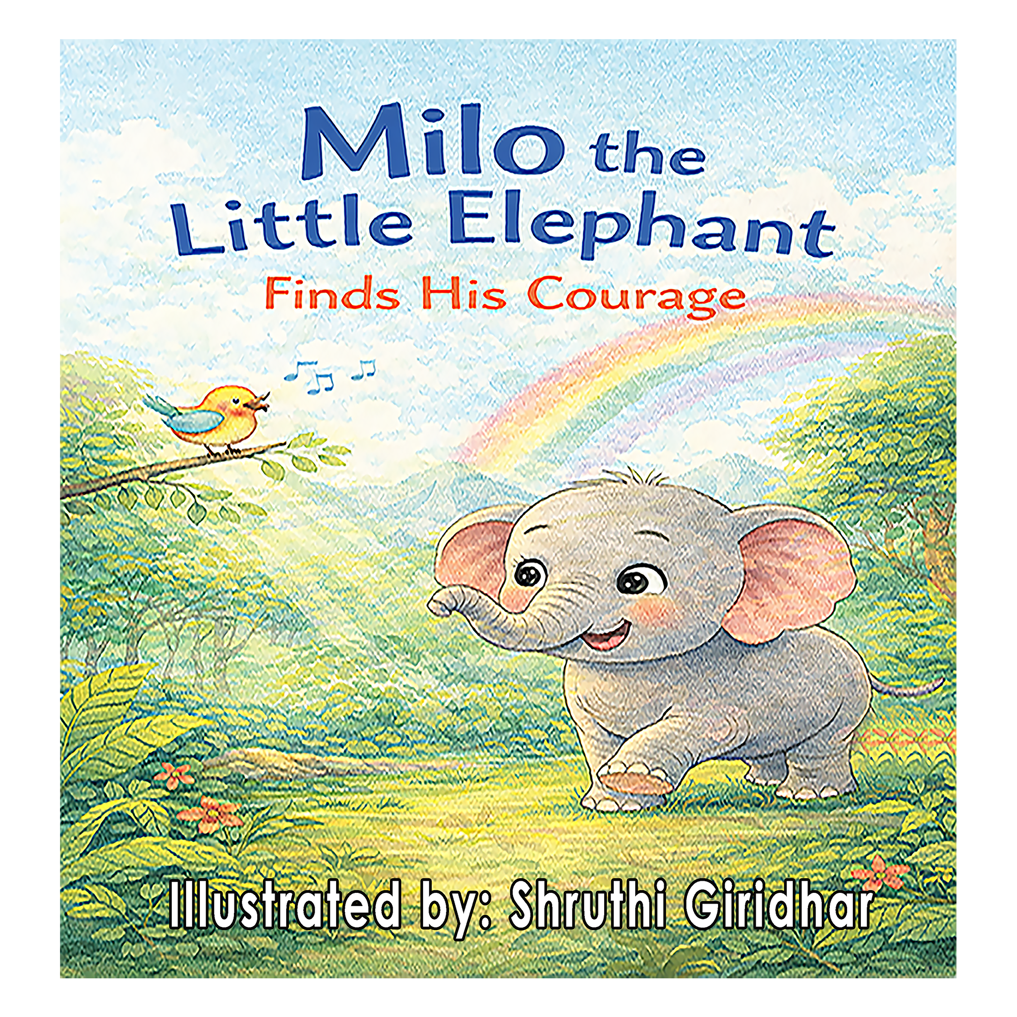 Elephant Book Cover by Emberleaf Creative Studio