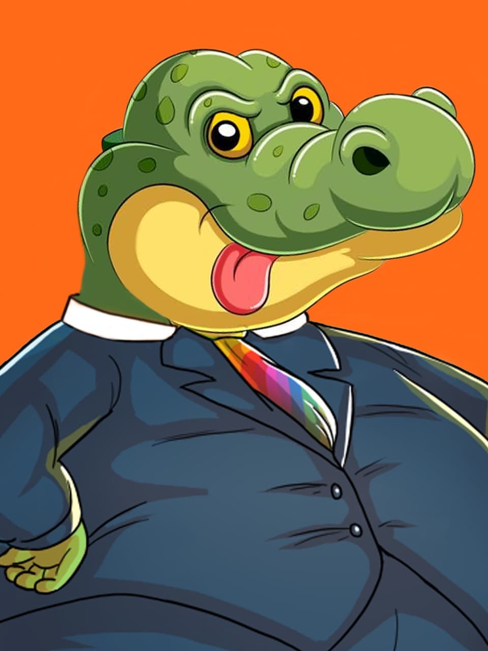 Crocodile Character by Emberleaf Creative Studio