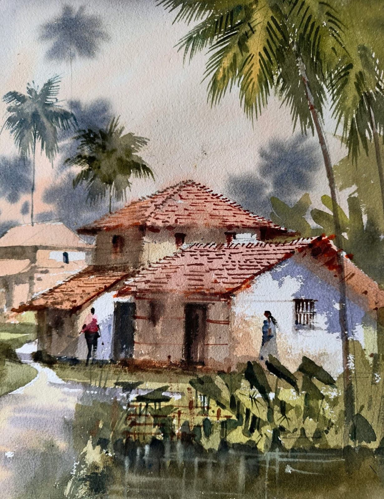 Tropical Hut by Emberleaf Creative Studio