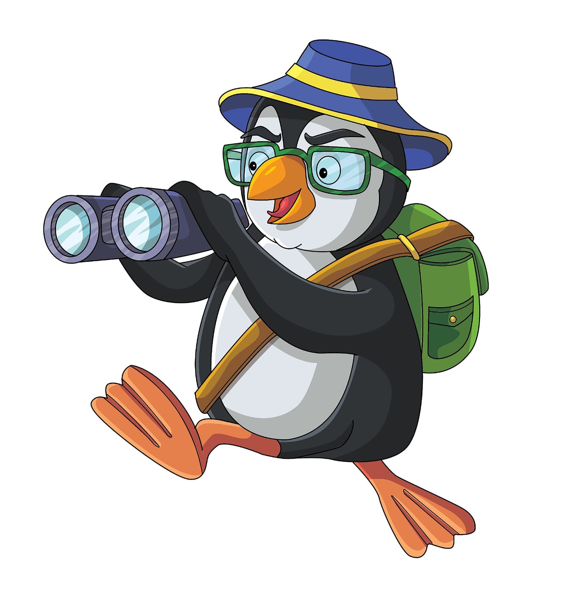 Explorer Penguin by Emberleaf Creative Studio