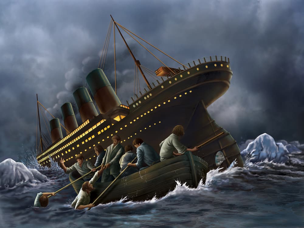 Sinking Ship by Emberleaf Creative Studio