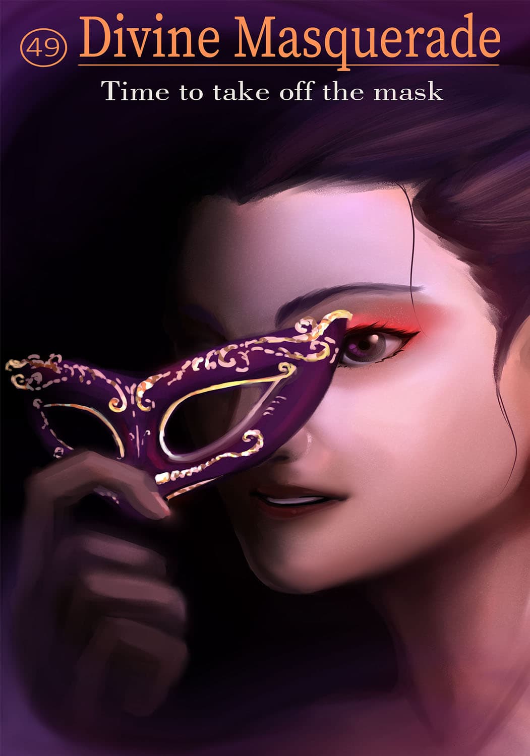 Masquerade Woman by Emberleaf Creative Studio