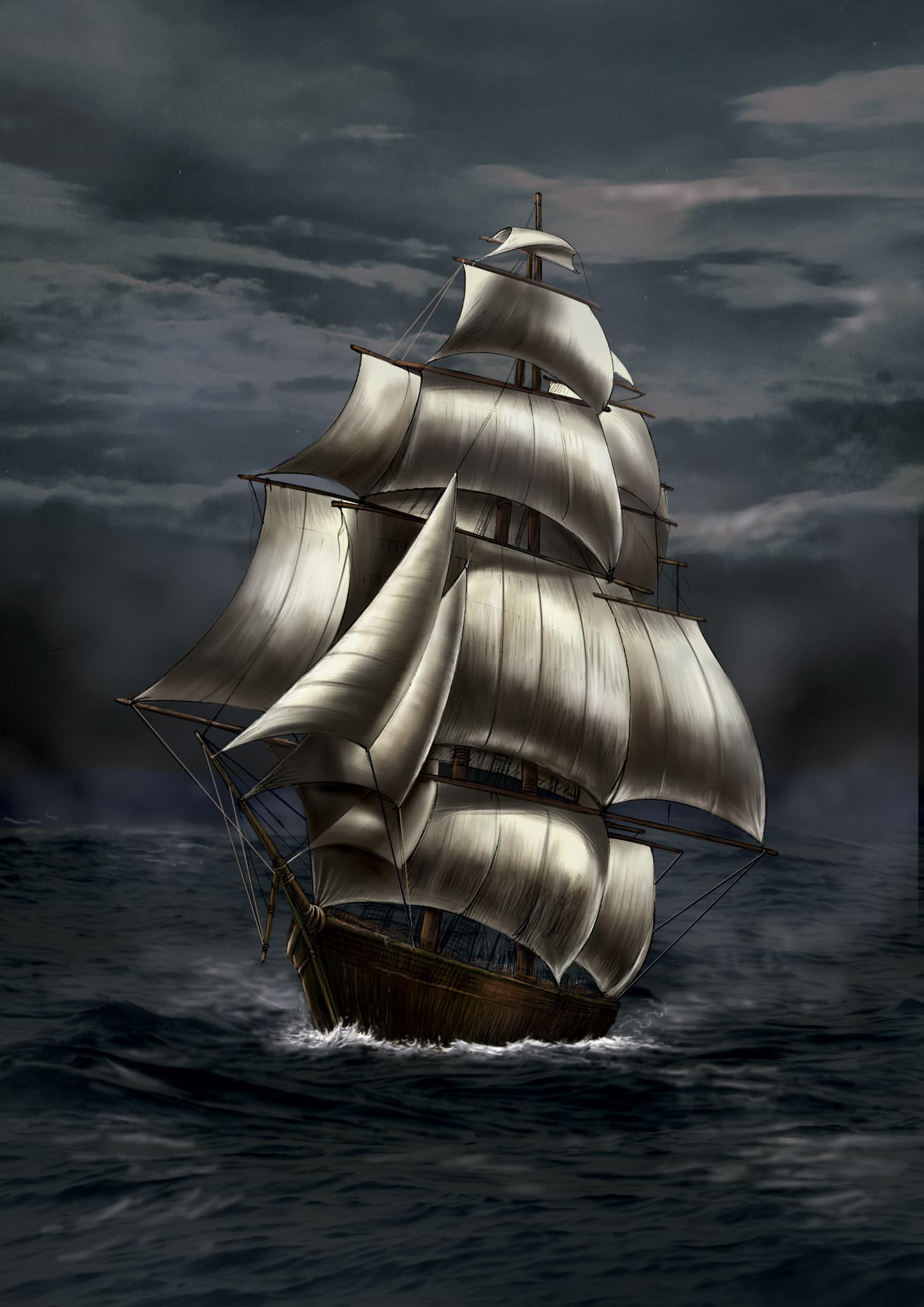 Ghost Ship by Emberleaf Creative Studio