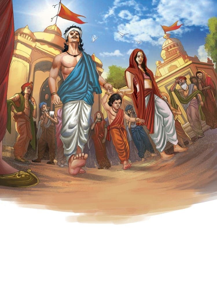 Mythological Family Scene by Emberleaf Creative Studio