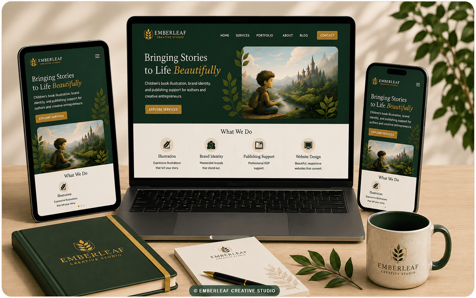Professional Websites by Emberleaf Creative Studio
