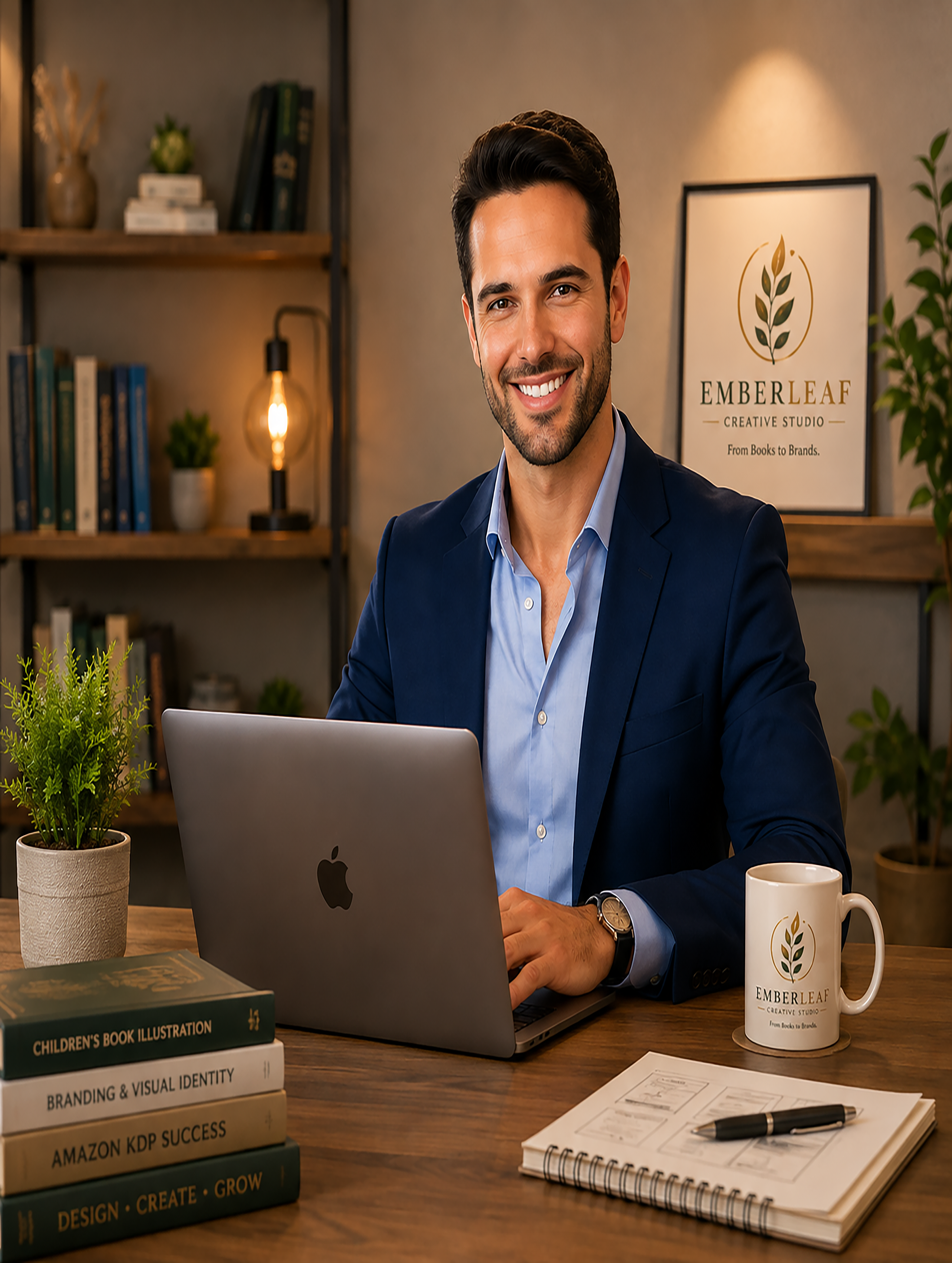 Lawrence, Web & Creative Support at Emberleaf Creative Studio