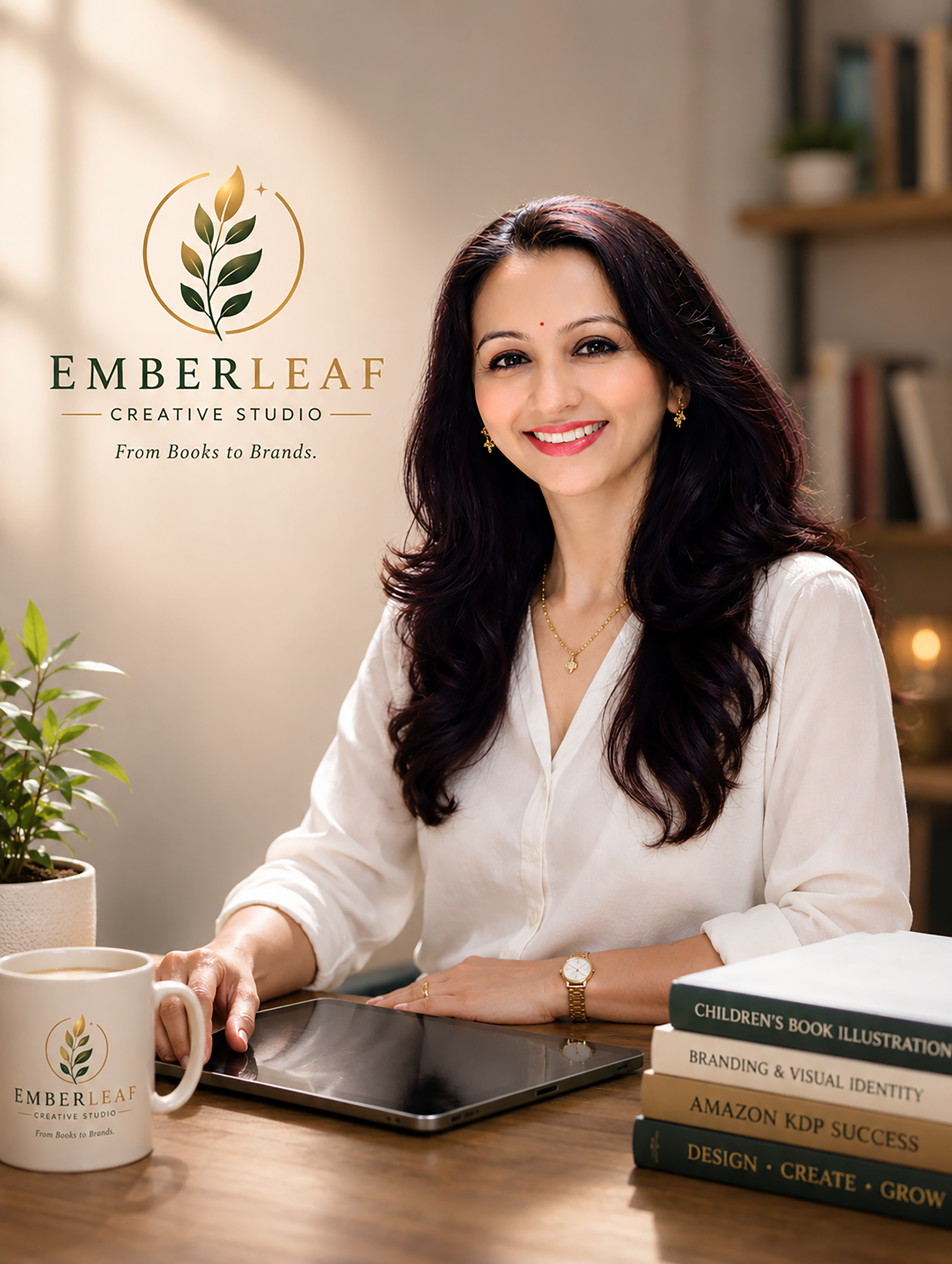 Shruthi Giridhar, Creative Director & Illustrator at Emberleaf Creative Studio